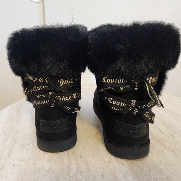 Juicy Couture Womens King Coz Black size us 9 , Winter - b043 - Picture 4 of 8